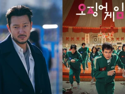 Son Suk Ku hampir jadi Sang Woo di Squid Game. Foto: Dok. X @NetflixKR