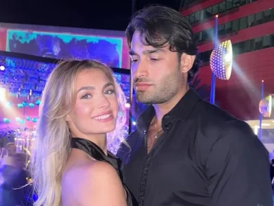 Sam Asghari dan pacar barunya, Brooke Irvine. Foto: Dok. Instagram @samasghari