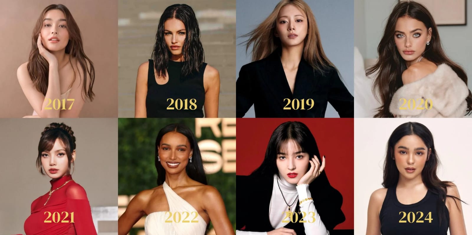 100 Most Beautiful Faces 2017-2024.Foto: Dok. Kolase Instagram