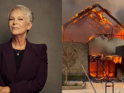 Jamie Lee Curtis membagikan kondisi lingkungan tempat tinggalnya yang terdampak kebakaran. Foto: Dok. Instagram @jamieleecurtis