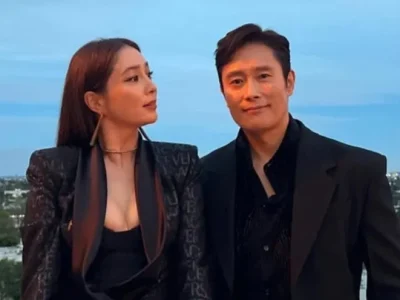 Lee Byung Hun dan Lee Min Jung. Foto: Dok. Instagram @216jung