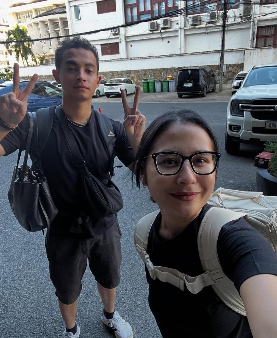 Prilly Latuconsina dan Omara Esteghlal. Foto: Dok. Instagram @omara.esteghlal