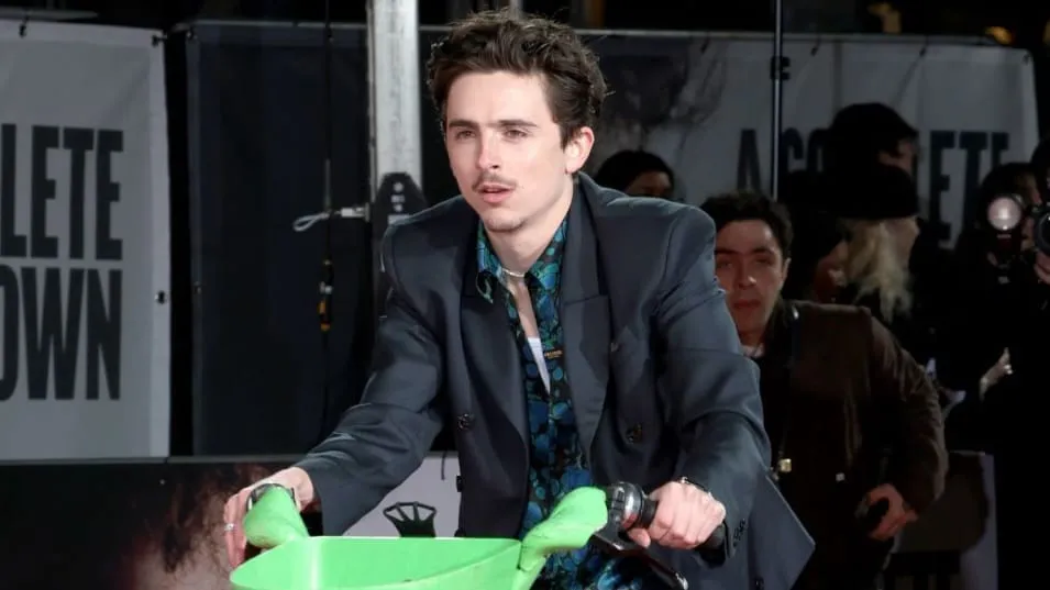 Timothee Chalamet Didenda Gegara Sepeda Listrik