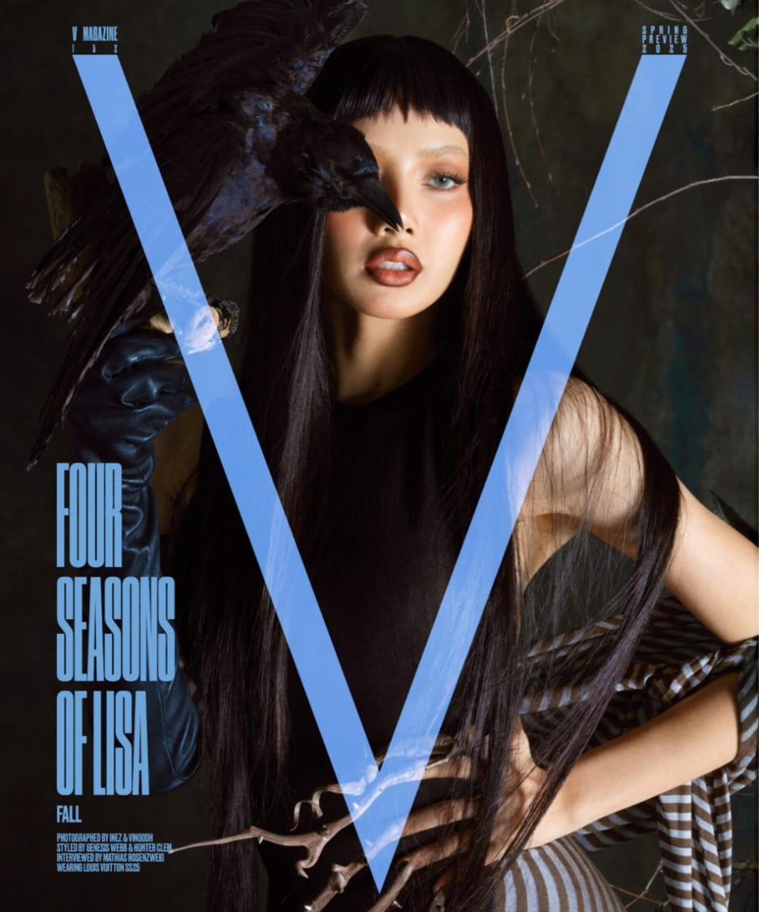 Gaya gothic untuk musim gugur. Foto: Dok. V Magazine