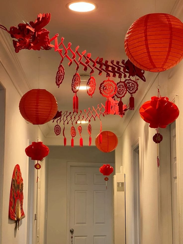 Dekor langit-langit atau lorong rumah (Foto: Pinterest)