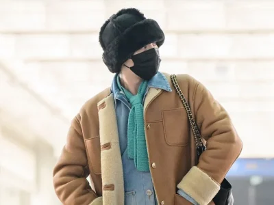 G-Dragon berangkat ke Paris untuk menghadiri peragaan busana dan acara amal. Foto: Dok. Herald