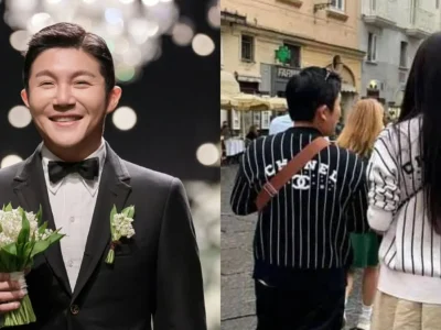 Jo Seho membagikan momen saat honeymoon bareng istri. Foto: Dok. Kolase Instagram @chosaeho, Instiz
