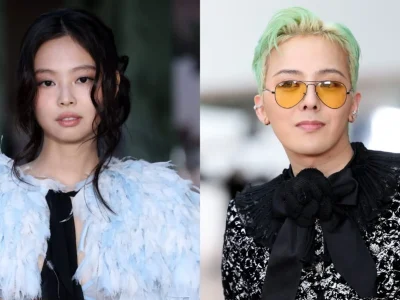 Jennie BLACKPINK dan G-Dragon yang menjadi ambassador Chanel. Foto: Dok. Kolase Pascal Le Segretain/Getty, X @lessencestudios