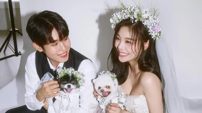 Nikah April, Ailee dan Choi Shi Hun Mesra di Foto Prewedding