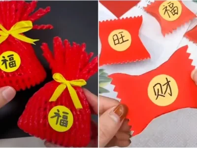 DIY angpao Imlek (Foto: Dok. Pinterest)