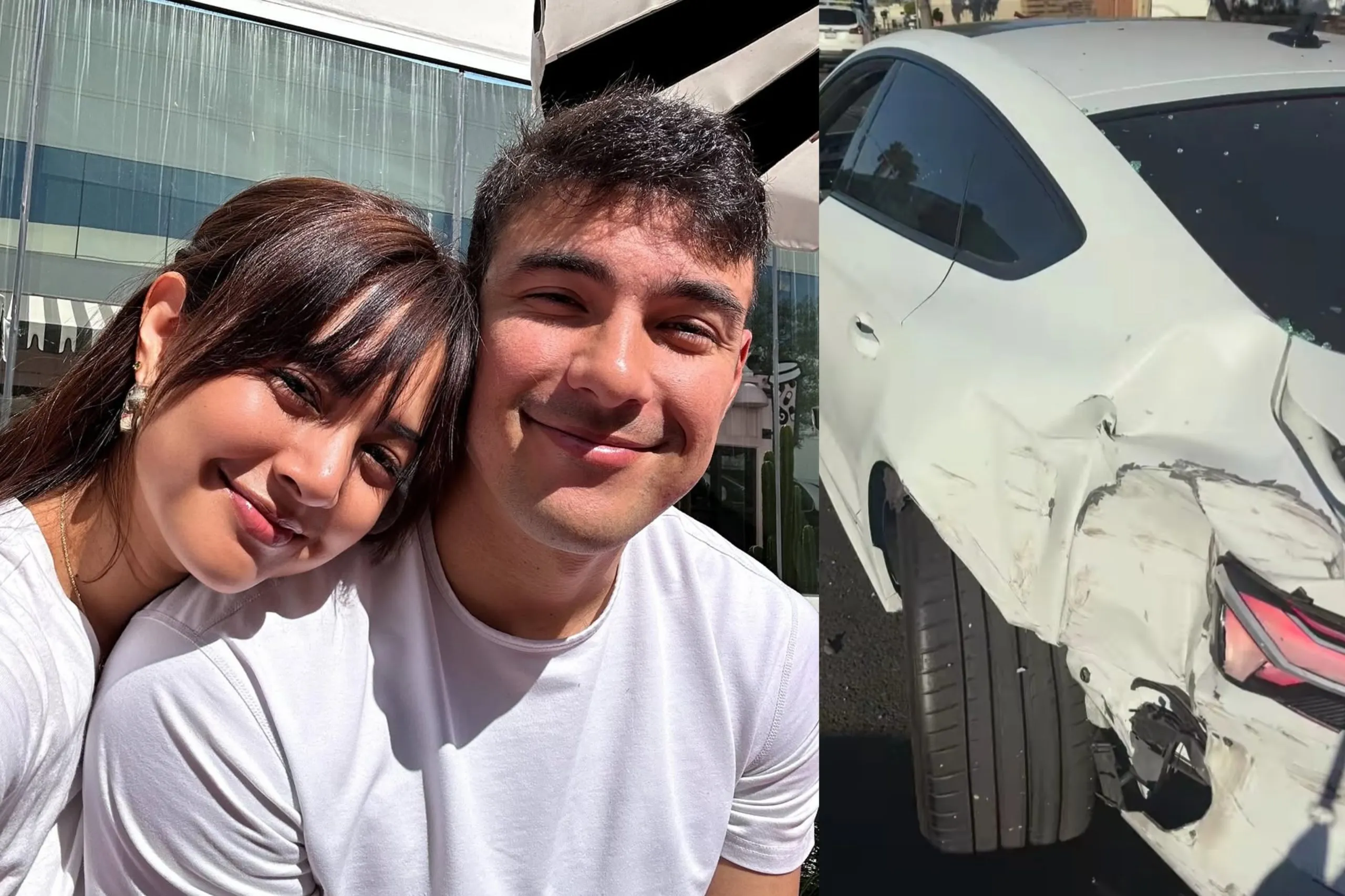 Aurelie Moeremans dan Suami Alami Kecelakaan Beruntun di AS