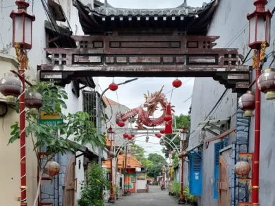 Tradisi Menyambut Tahun Baru Imlek di Kampung Pecinan Surabaya (Foto: Dok. Nadiah)