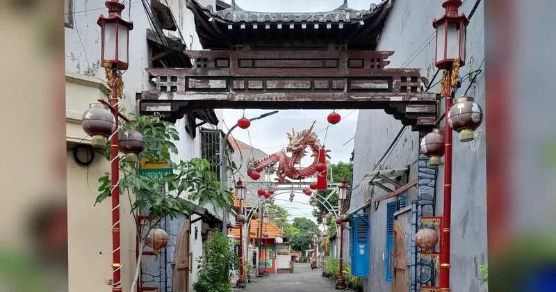 Tradisi Sambut Tahun Baru Imlek di Kampung Pecinan Surabaya