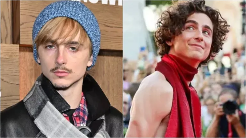 4 Gaya Unik Timothee Chalamet, Terbaru Naik Sepeda Listrik