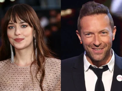 Dakota Johnson dan Chris Martin kencan di India (Foto: Invision/AP dan Getty Images)