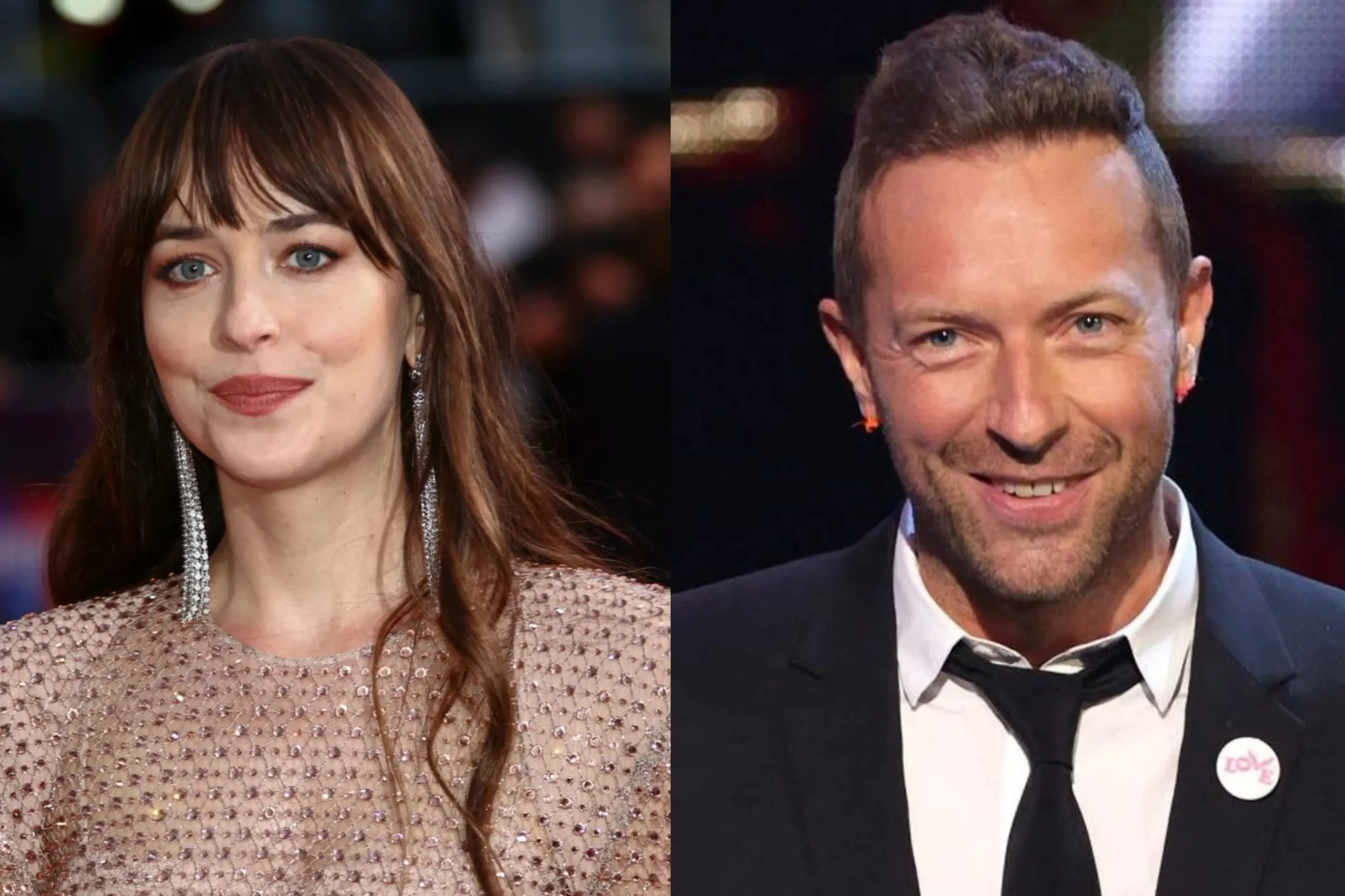 Dakota Johnson dan Chris Martin Kunjungi Kuil Dewa Siwa di India