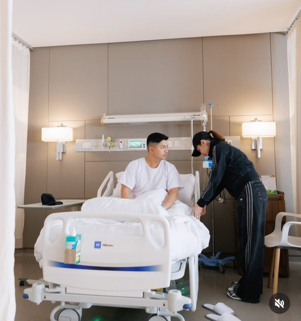 Glenn Alinskie jalani operasi hipertrofi konka (Foto: Instagram/glennalinskie)