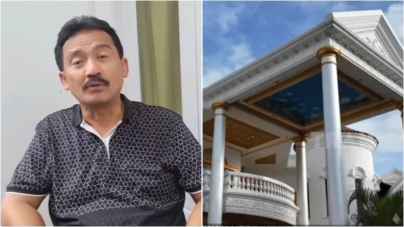 Intip Rumah Megah Herdin Hidayat yang Sering Muncul di Sinetron