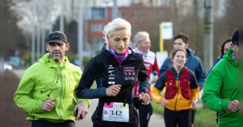 Demi Rekor Guinness, Wanita 55 Tahun ini Lari 42 Km Tiap Hari dalam Setahun