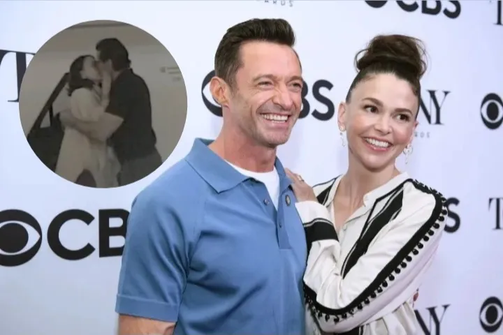 Hugh Jackman dan Sutton Foster Kepergok Bermesraan di Mobil