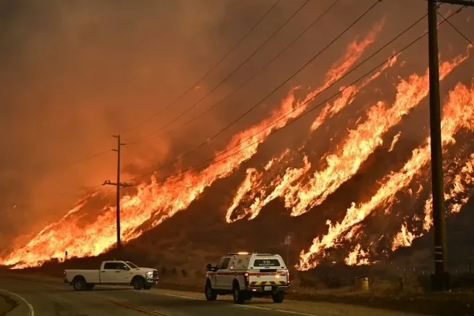 Belum Padam, Kebakaran Baru Muncul di Utara Los Angeles