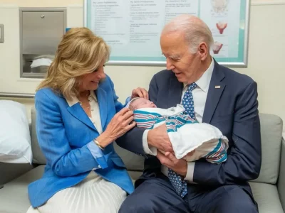 Joe Biden sambut kelahiran cicit pertama di tengah kebakaran Los Angeles (Foto: Instagram/flotus)