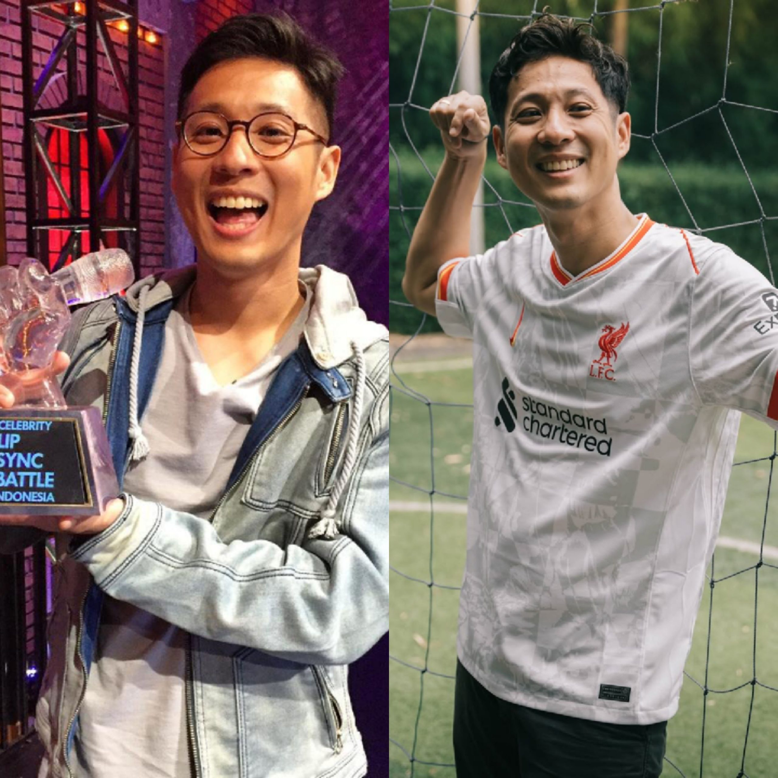 Junior 2015 dan 2024 (Foto: Instagram/juniorliem)
