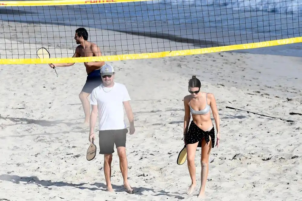 Leo dan Vittoria saat liburan akhir tahun (Foto: Spread Pictures/MEGA)