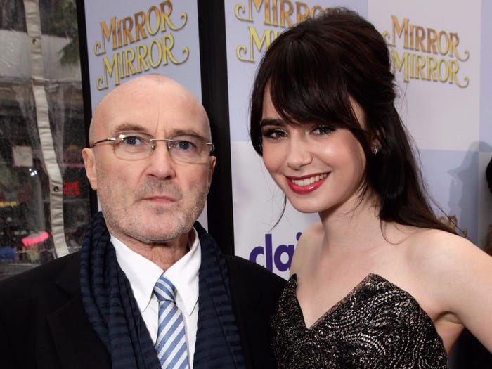 Lily dan ayahnya (Foto: Getty)