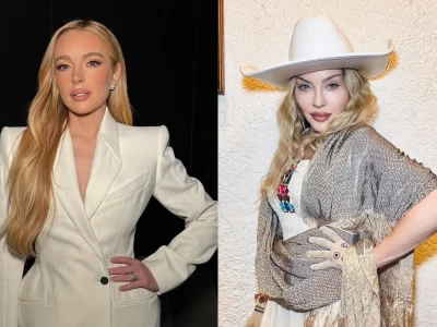 Perubahan drastis selebriti disebut awet muda (Foto: Instagram/lindsaylohan/madonna)