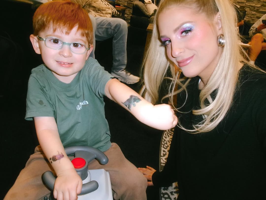 Meghan dan Riley (Foto: Instagram/meghantrainor)