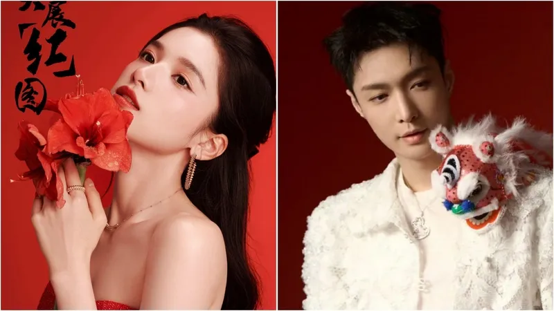 Lay Zhang Hingga Zhao Lusi Sambut Tahun Baru Imlek 2025