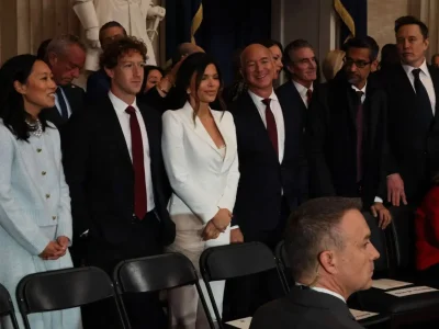 Miliarder yang hadir di pelantikan Presdien Donald Trump (Foto: Getty Images)
