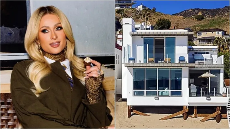Paris Hilton Sedih, Tahu Rumahnya Terbakar Dari Siaran TV