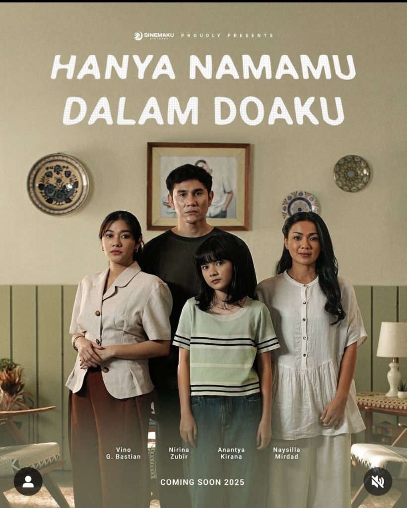 Pemeran dalam film ‘Hanya Namamu dalam Doaku’ (Foto: Instagram/prillylatuconsina96)