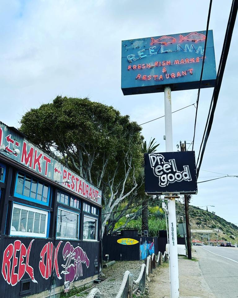 Restoran sebelum terbakar (Foto: Instagram/reelinnmalibu)