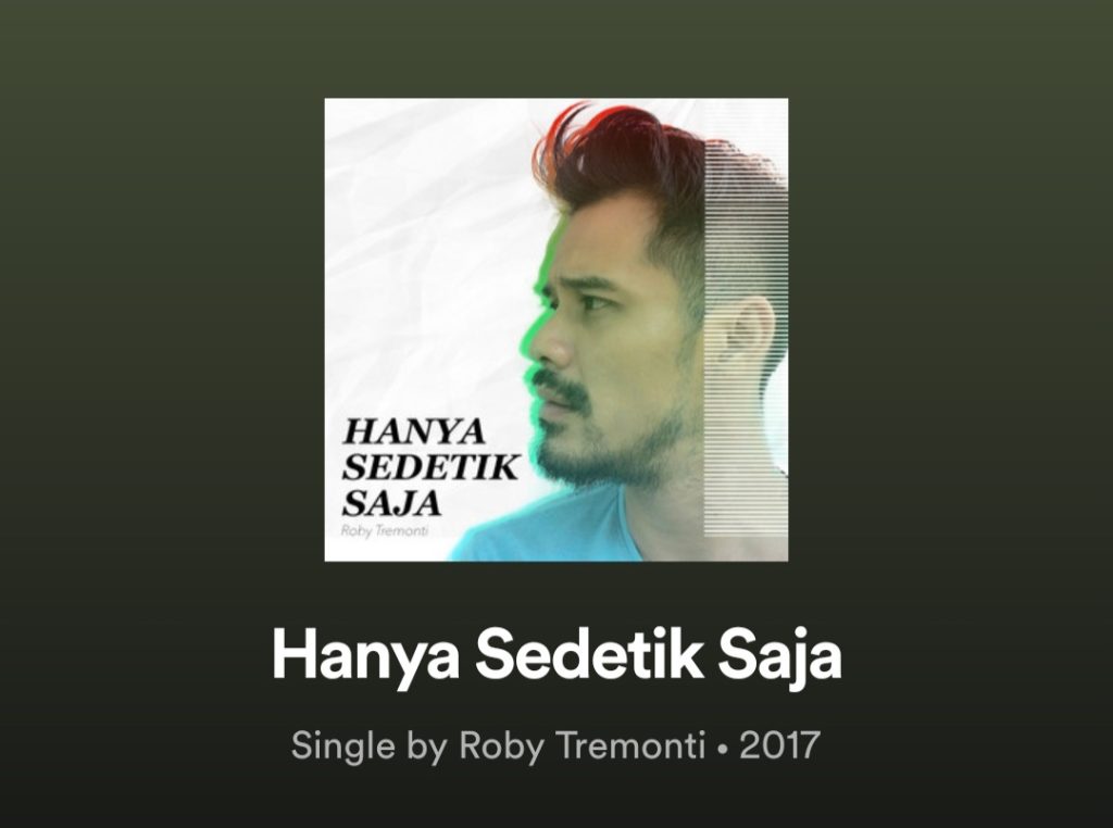 Single ‘Hanya Sedetik Saja’ (Foto: Dok. Spotify)