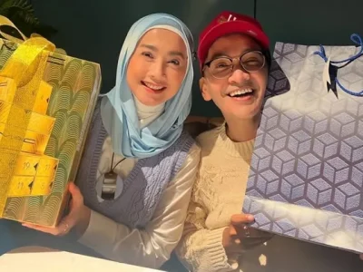 Desy Ratnasari dan Ruben Onsu (Foto: Instagram/ruben_onsu)