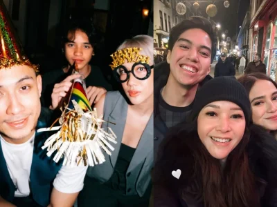 Perayaan malam tahun baru para artis (Foto: Instagram/itsmebcl/syifahadju)