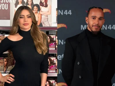 Sofia Vergara dan Lewis Hamilton dirumorkan menjalin hubungan asmara (Foto: Instagram/sofiavergara/lewishamilton)