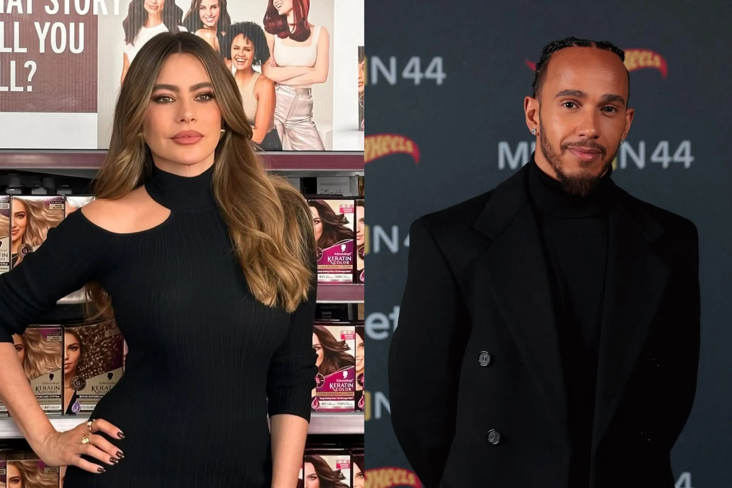 Makan Siang Bareng, Sofia Vergara dan Lewis Hamilton Pacaran?