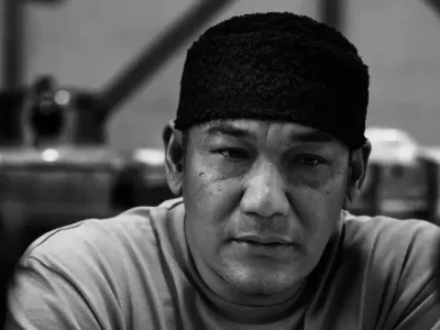 Ari Jamasari, pemeran Kang Gobang di 'Preman Pensiun' meningga dunia. Foto: ANP Films