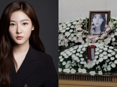Ruang Persemayaman Kim Sae Ron didatangi para selebriti . Foto: Dok. SBS News, Ilgan Sports
