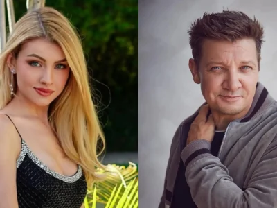 Jeremy Renner pacaran dengan influencer 28 tahun lebih muda pada tahun lalu. Foto: Dok. Kolase Instagram @ccmasonrlly, @jeremyrenner