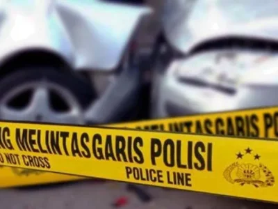 ILUSTRASI : Kecelakaan gerbang Tol Ciawi. Foto : Istimewa