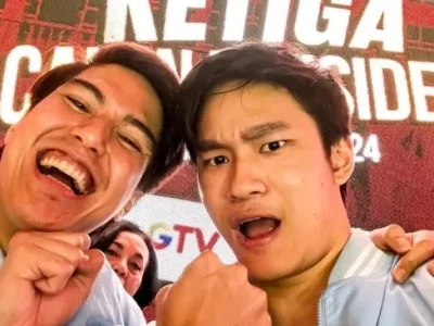 Azka Corbuzier menantang El Rumi tinju. Foto : Instagram/elrumi