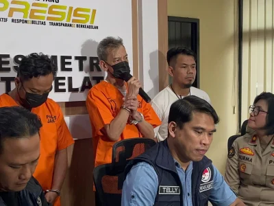 Fariz RM ditangkap lagi. (Foto: Agnes/Nyata)