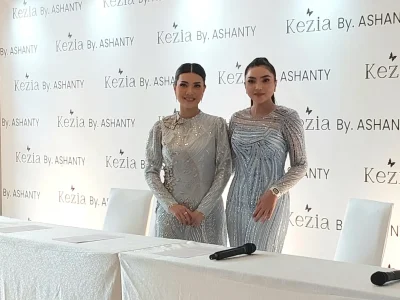 Ashanty dan Hilda berkolaborasi dalam bisnis skincare. (Foto: Agnes/Nyata)