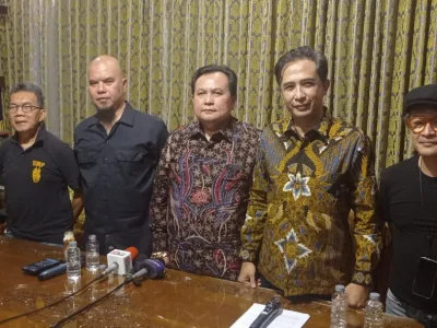 Tanggapan Asosiasi Komposer Seluruh Indonesia (AKSI) terkait sengketa Agnez Mo dan Ari Bias. (Foto: Bayu/Nyata)