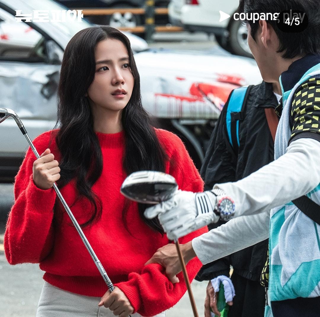 Jisoo BLACKPINK. Foto: Dok. Instagram @coupangplay